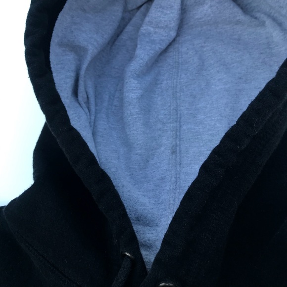 Champion Reverse Weave Hoodie All Black MEDIUM - Picture 4 of 7